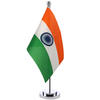 Custom Small Desk Flag Table Flag with Wooden Metal Base