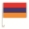 Magnetic Car Window Small Flag Pole Armenia Flag Stick Designs for Car