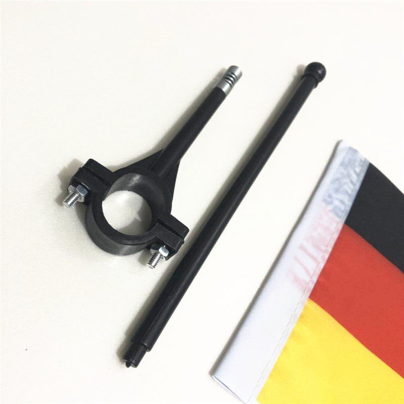 Kids Bike Accessories Handlebar Safety custom Flag Pole Polyester Tear-Resistant Waterproof Safty bike Flag