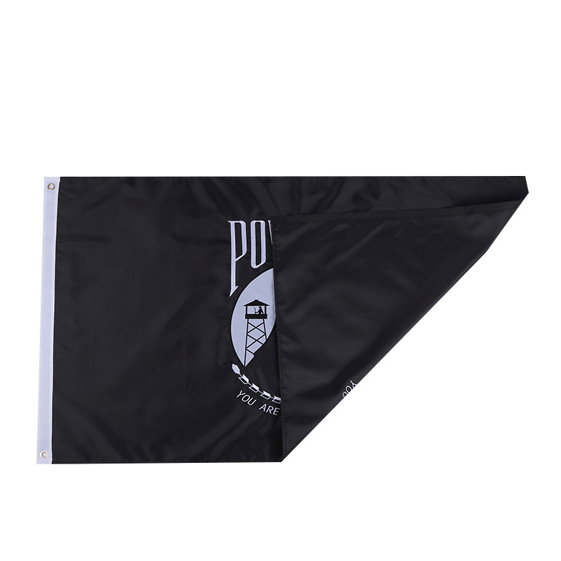 American POW Flag 90*150cm Oxford Cloth Double Embroidery Flag