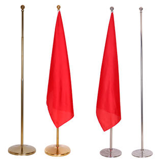 Desktop Desk Flagpole Office Table Flagpole with Base