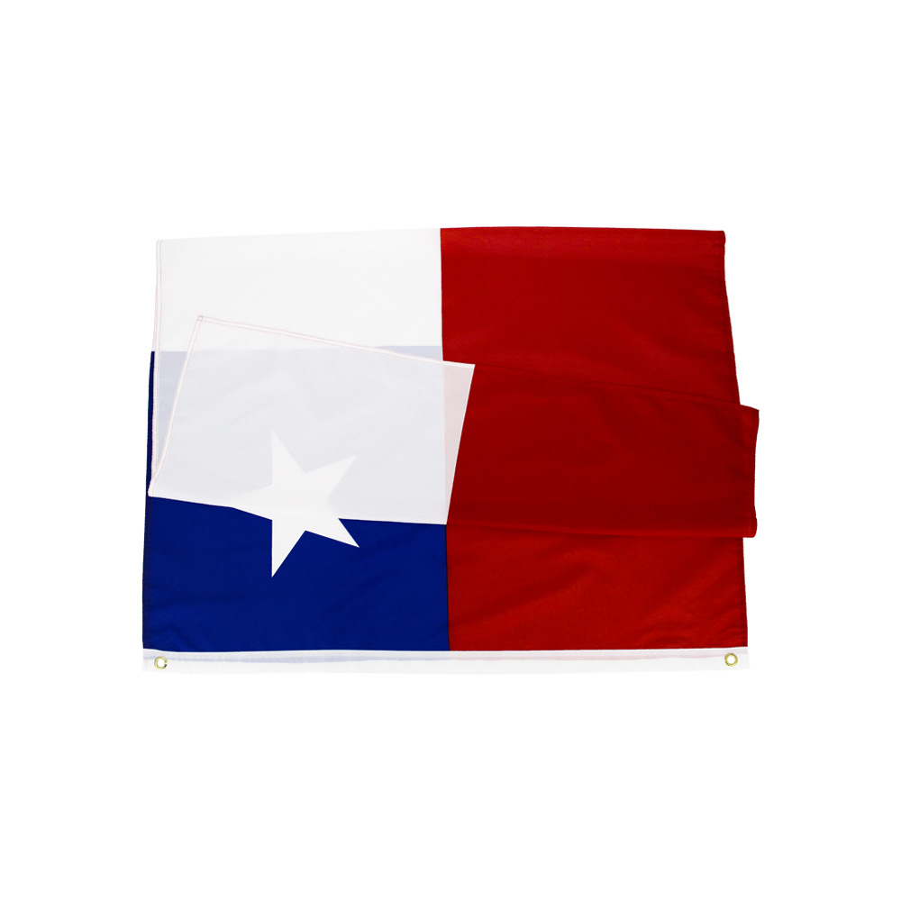 Wholesale Custom Polyester Printed Chile National Flag Chilean Flag